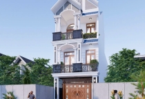 Nhà phố mái bằng – Anh Phúc – Dĩ An